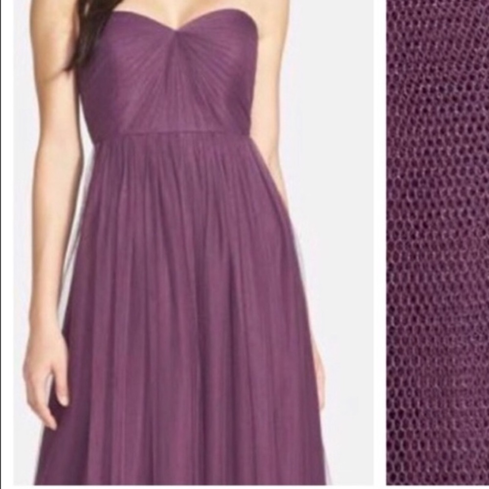 Jenny Yoo Strapless Cocktail Dress